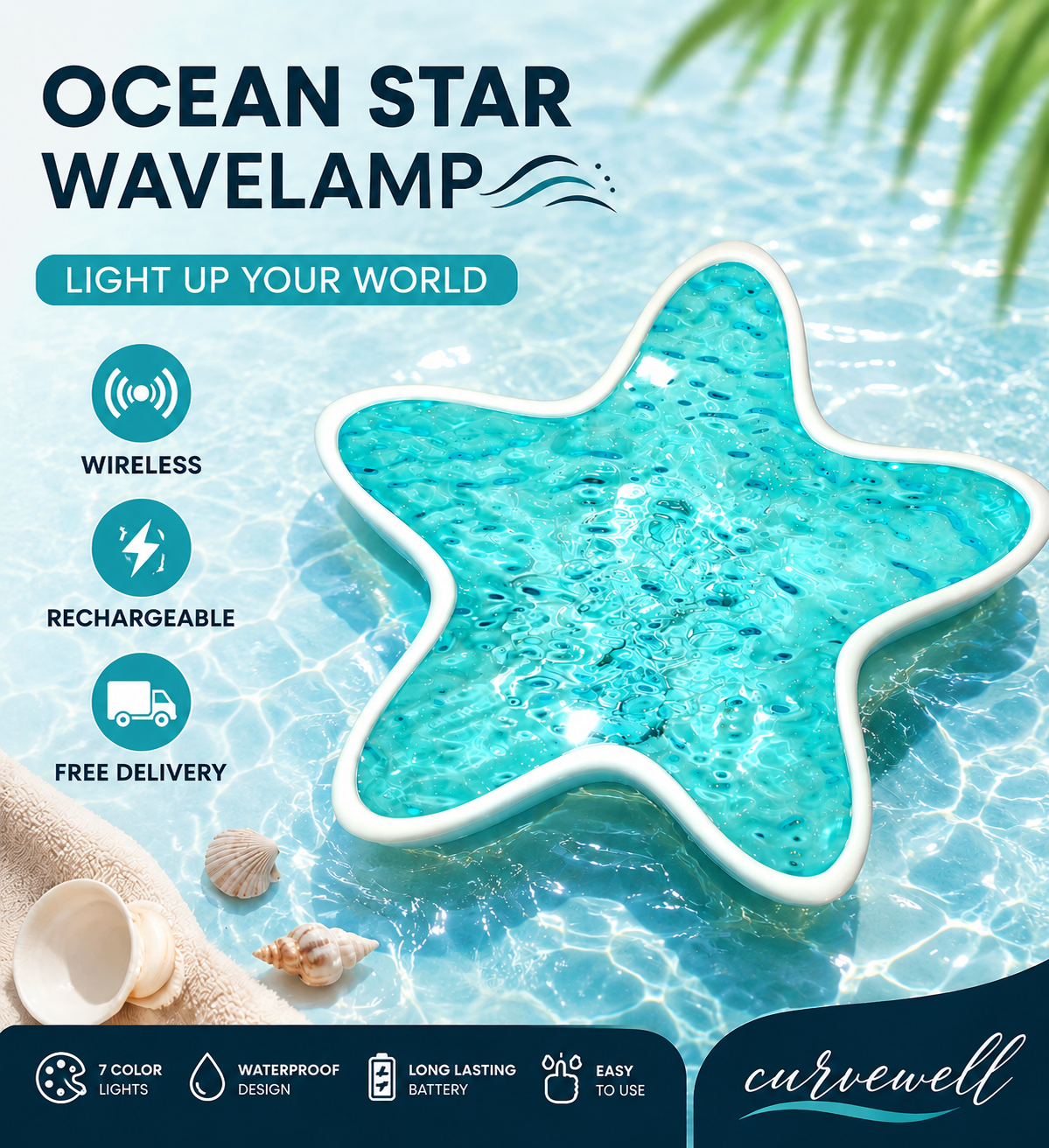 Ocean Starwave Lamp💧