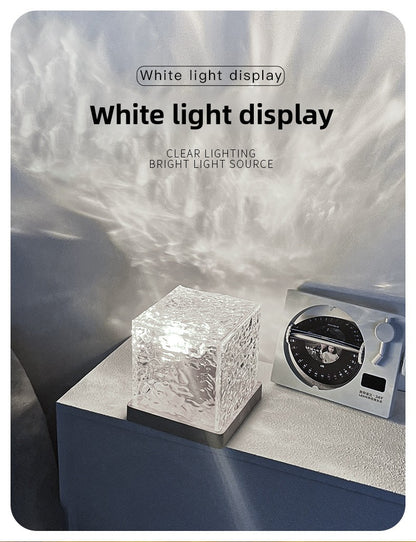 Dynamic water ripple lamp
