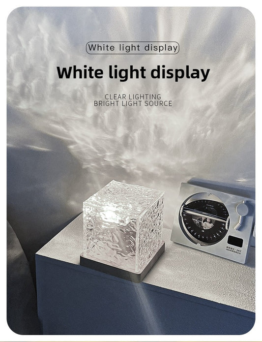 Dynamic water ripple lamp