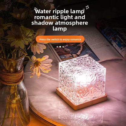 Dynamic water ripple lamp
